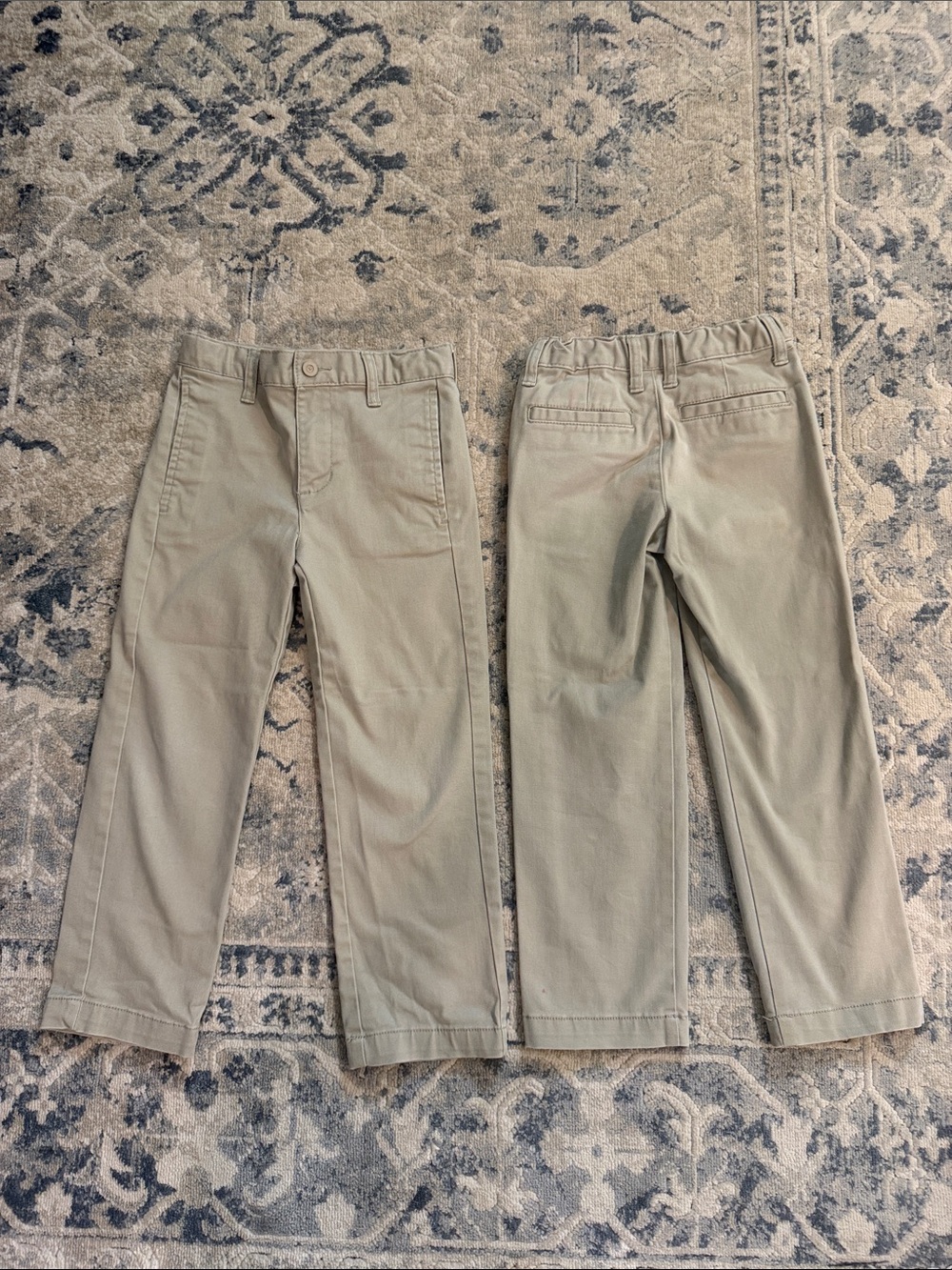 Boy's Cat & Jack size 5 Khakis x2